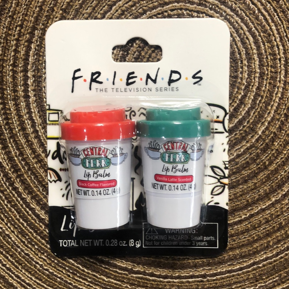 Friends Lip Balm Black Coffee & Vanilla Latte